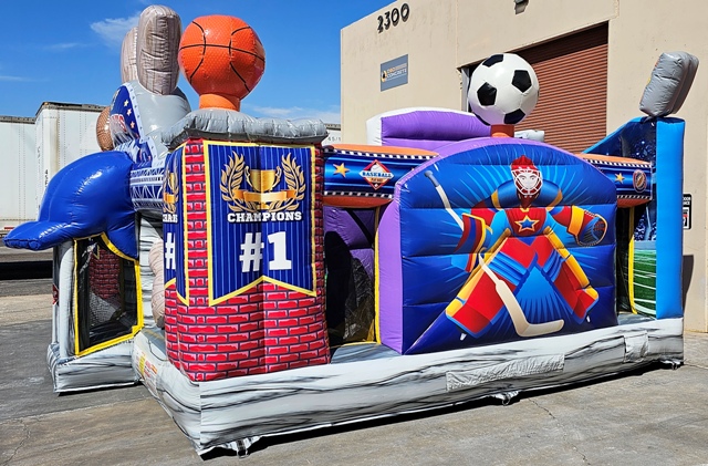 Sports Stadium Bounce House Rental Phoenix